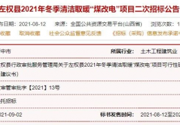 快訊：山東、山西、河北等地12個(gè)清潔取暖項(xiàng)目招采公告！